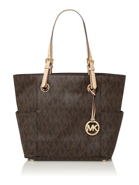 michael kors monogram tote bag|michael kors shoulder bag medium.